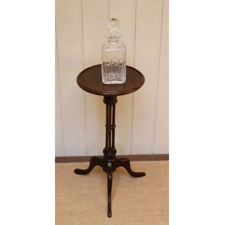 Englischer original antiker Weintisch Beistelltisch Mahagoni massiv 1920