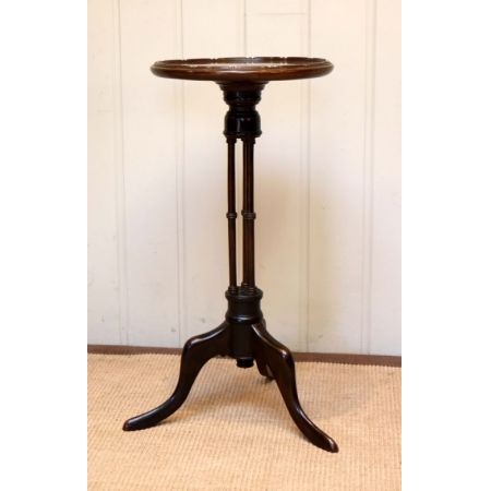 Englischer original antiker Weintisch Beistelltisch Mahagoni massiv 1920