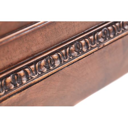 Englischer antiker Bücherschrank Bücherregal Vitrine Mahagoni massiv 1910