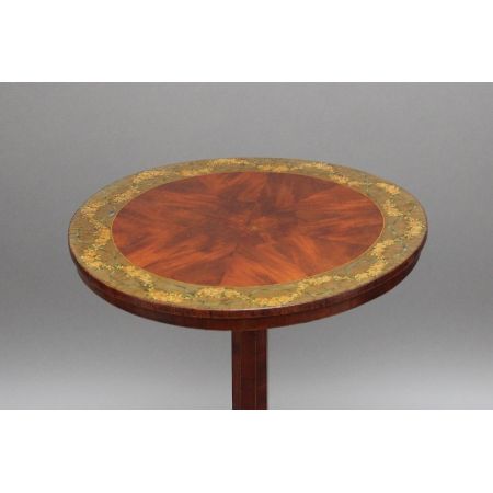 Englischer original antiker Mahagoni Beistelltisch massiv englisch 1800