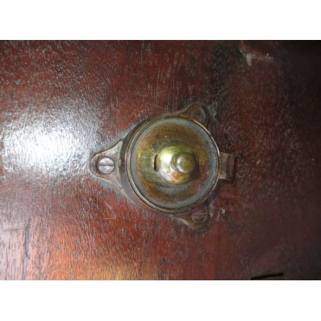 Georgischer Mahagoni Esstisch Klapptisch massiv antik 1790