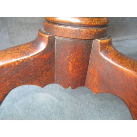 Georgischer Mahagoni Esstisch Klapptisch massiv antik 1790