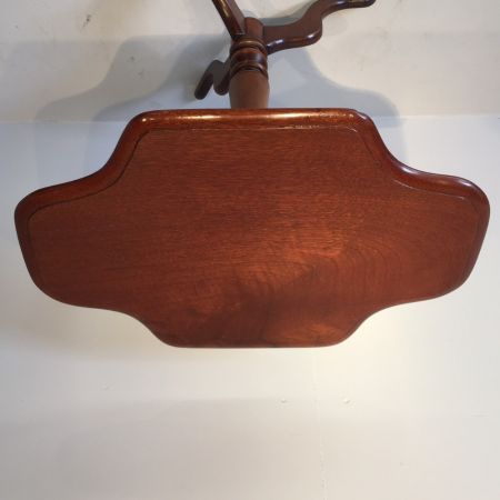 Antiker Beistelltisch Weintisch massives Mahagoni englisch 1860