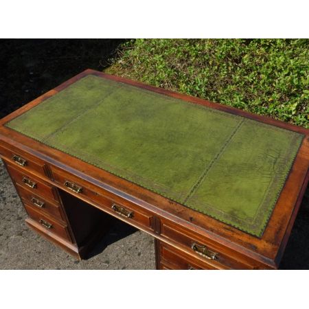 Antiker massiver Schreibtisch original von Maple and co 1890