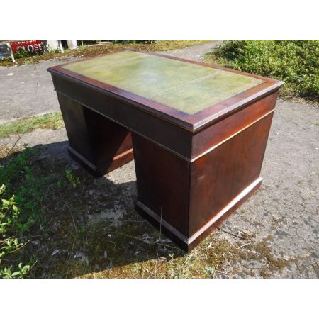 Antiker massiver Schreibtisch original von Maple and co 1890