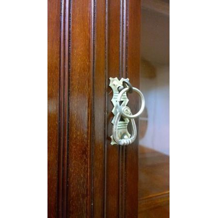 Englischer original antiker Mahagoni Wohnzimmerschrank Buffetschrank massiv englisch 1870