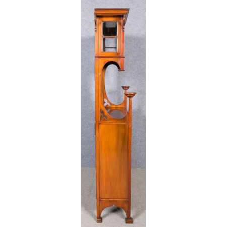 Art nouveau Vitrine Buffetschrank Mahagoni antik original 1910