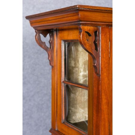 Art nouveau Vitrine Buffetschrank Mahagoni antik original 1910