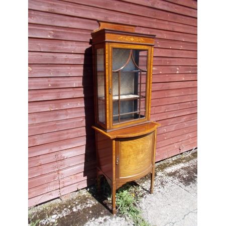 Edwardische Vitrine Buffetschrank Mahagoni massiv original antik 1890