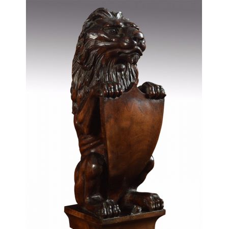 Englisches antikes Nussbaum Massivholz Sideboard 1880