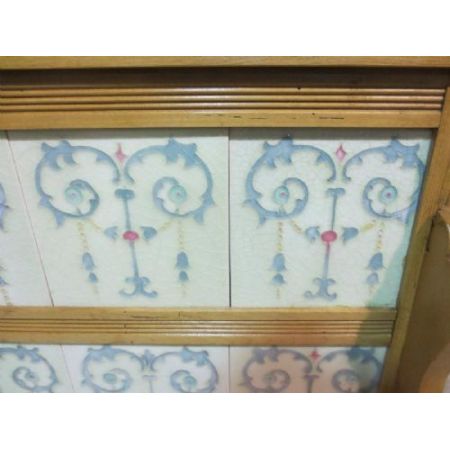 Viktorianischer antiker Waschtisch Weichholz Kiefer massiv englisch 1850