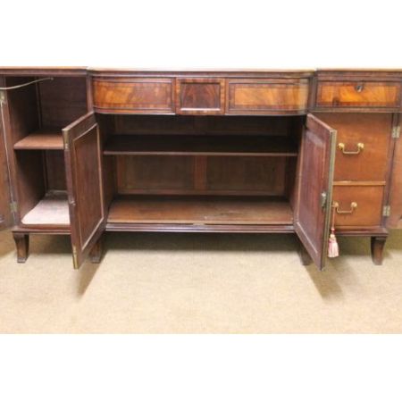 Original antikes Mahagoni Massivholz Sideboard englisch 1840