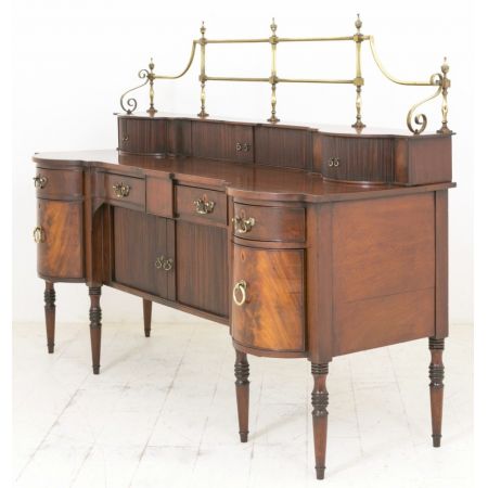 Regency Sideboard original antik massiv Schottland 1800