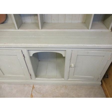 Original antiker Dresser Waschschrank Wohnzimmerschrank Schrank Weichholz Kiefer massiv 1890