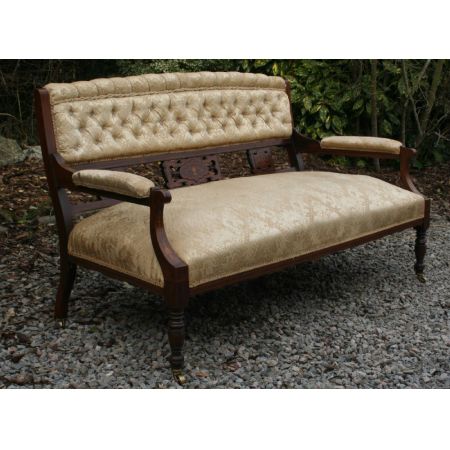 Edwardisches Palisander Sitzmöbel Set von 1890