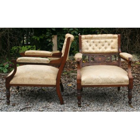 Edwardisches Palisander Sitzmöbel Set von 1890