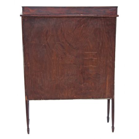 Edwardische Mahagoni Vitrine original englisch massiv 1890