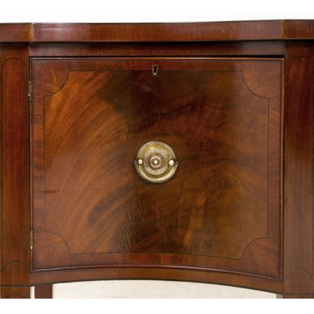 Original antikes Regency Mahagoni Sideboard Massiv 1910