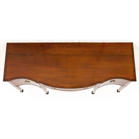 Original antikes Regency Mahagoni Sideboard Massiv 1910