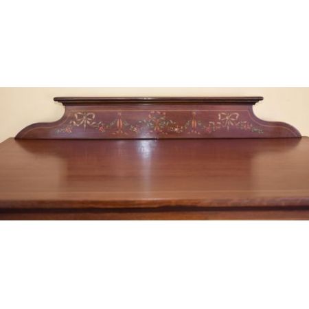 Antike edwardische Mahagoni Vitrine massiv englisch 1890