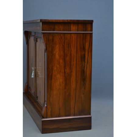 Elegantes William IV Sideboard Chiffonnier Palisander 1830