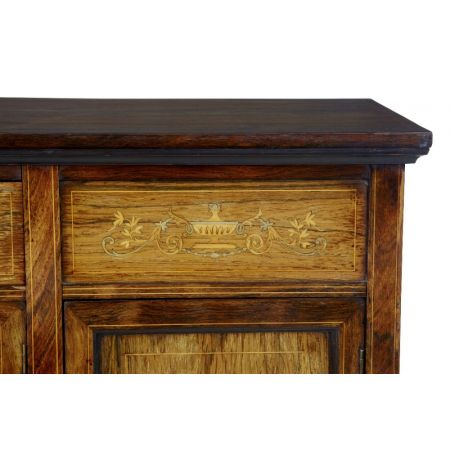 Edwardian Intarsien Palisander Sideboard original antik 1900