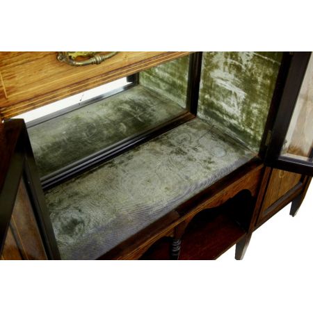 Edwardian Intarsien Palisander Sideboard original antik 1900