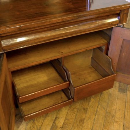 Viktorianischer Palisander Chiffonnier Sideboard massiv original antik 1850