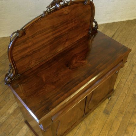 Viktorianischer Palisander Chiffonnier Sideboard massiv original antik 1850