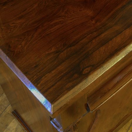 Viktorianischer Palisander Chiffonnier Sideboard massiv original antik 1850