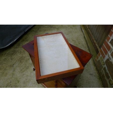 Original antike viktorianische 10 Schubladen Sammler Kommode Sammlerkommode Massivholz 1890