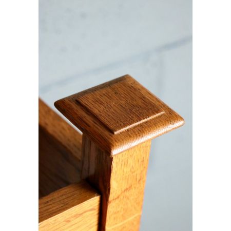 Arts and Crafts Garderobe Eiche original antik massiv 1900