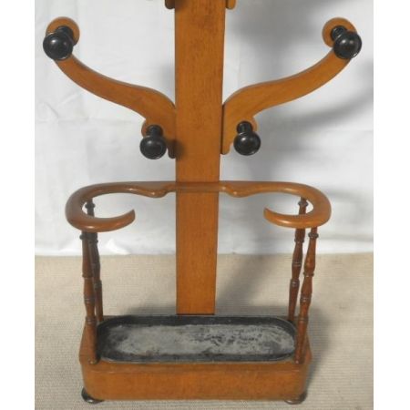 Original viktorianische antike Garderobe Eiche Massivholz englisch 1860