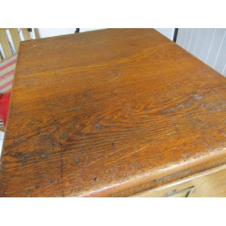 Antike englische Kommode Aktenschrank Filing Cabinet Eiche Massivholz 1920