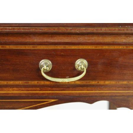 Edwardischer Sekretär Cylinder Desk Mahagoni Massivholz original antik englisch 1900