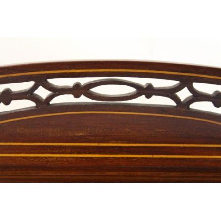 Edwardischer Sekretär Cylinder Desk Mahagoni Massivholz original antik englisch 1900