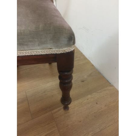 Vier Original Englische Antike Massivholz Mahagoni Stühle aus dem 1840