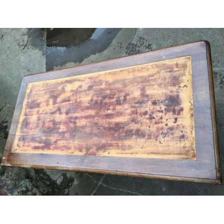 Antiker englischer pedestal Schreibtisch Mahagoni 1840