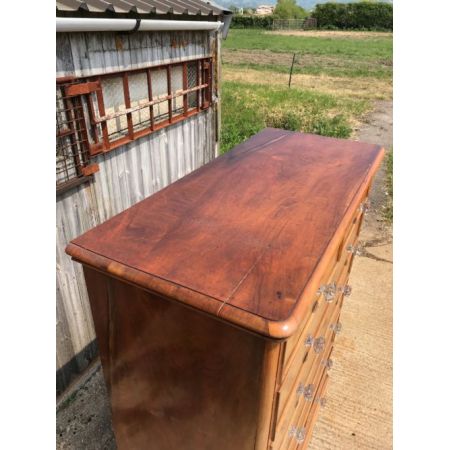 Antike original viktorianische Kommode aus Nussbaumholz 1860