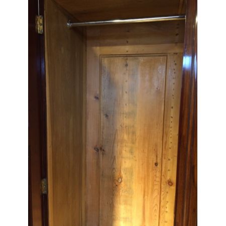 Antiker edwardiansicher Mahagoni Kleiderschrank englisch antik 1890