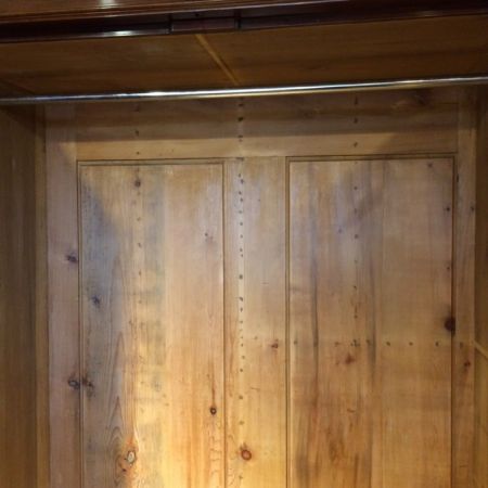 Antiker edwardiansicher Mahagoni Kleiderschrank englisch antik 1890