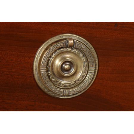 Georgianischer Linen Press Kleiderschrank Mahagoni englisch 1810