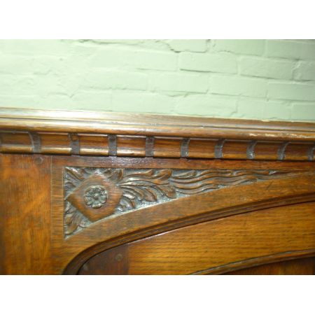 Schöner original antiker Kleiderschrank Eiche englisch 1840