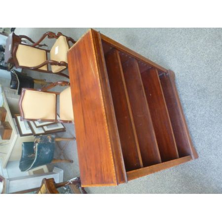 Original edwardianischer Bücherschrank Mahagoni antik 1890