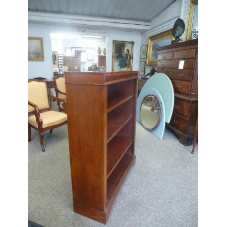 Original edwardianischer Bücherschrank Mahagoni antik 1890