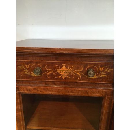 Edwardianisches antikes Mahagoni Bücherregal original 1900