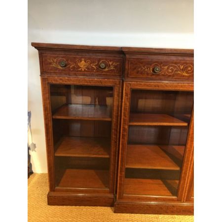 Edwardianisches antikes Mahagoni Bücherregal original 1900