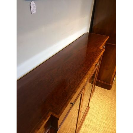 Edwardianisches antikes Mahagoni Bücherregal original 1900