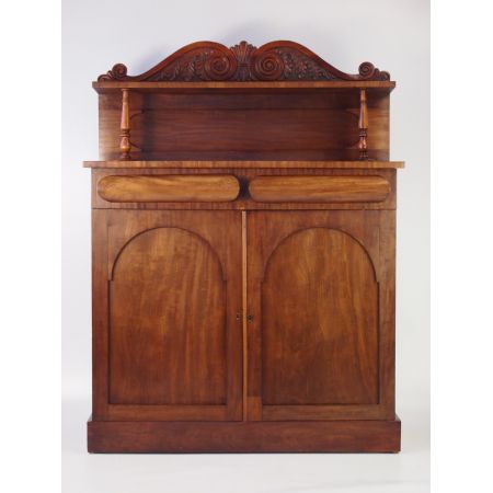 Original viktorianisches Mahagoni Sideboard antik England 1850