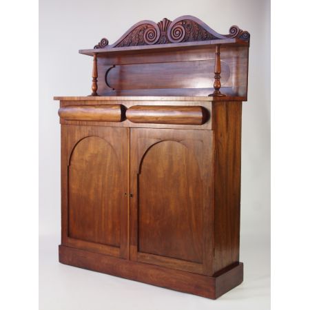 Original viktorianisches Mahagoni Sideboard antik England 1850